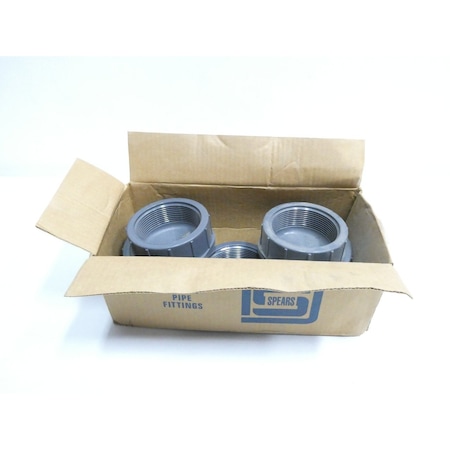 Spears CAP FIPT SCH 80 3IN PVC NPT PIPE PLUG, 5PK 848-030